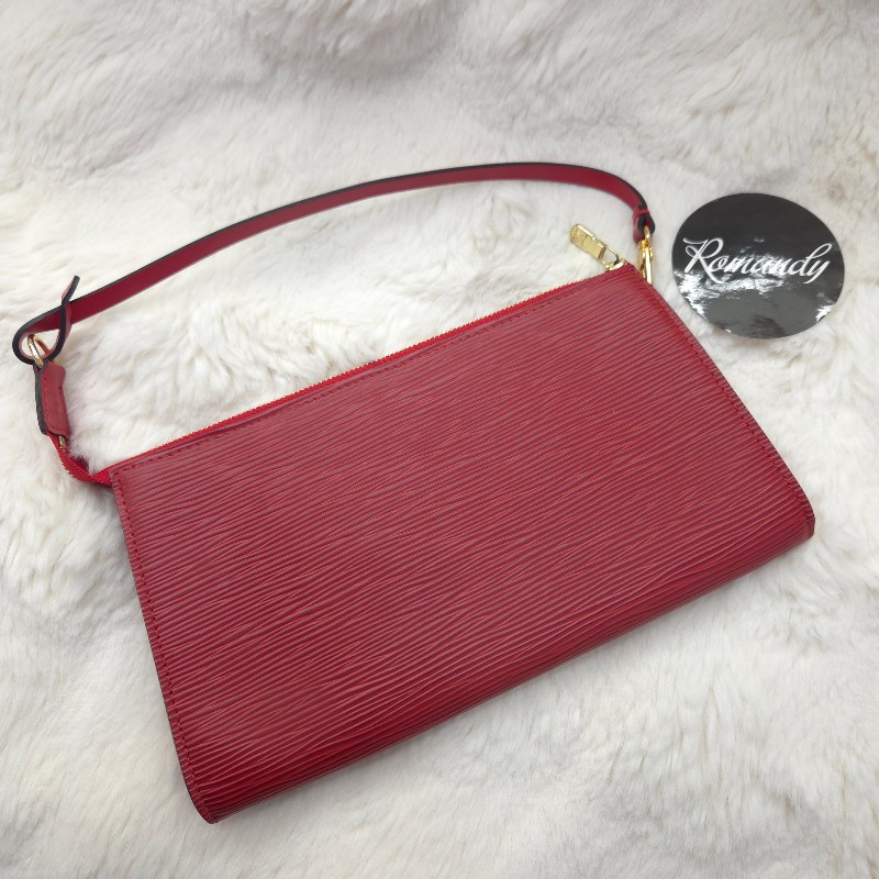 Louis Vuitton EPI 水波紋 麻將包 手拿包-1