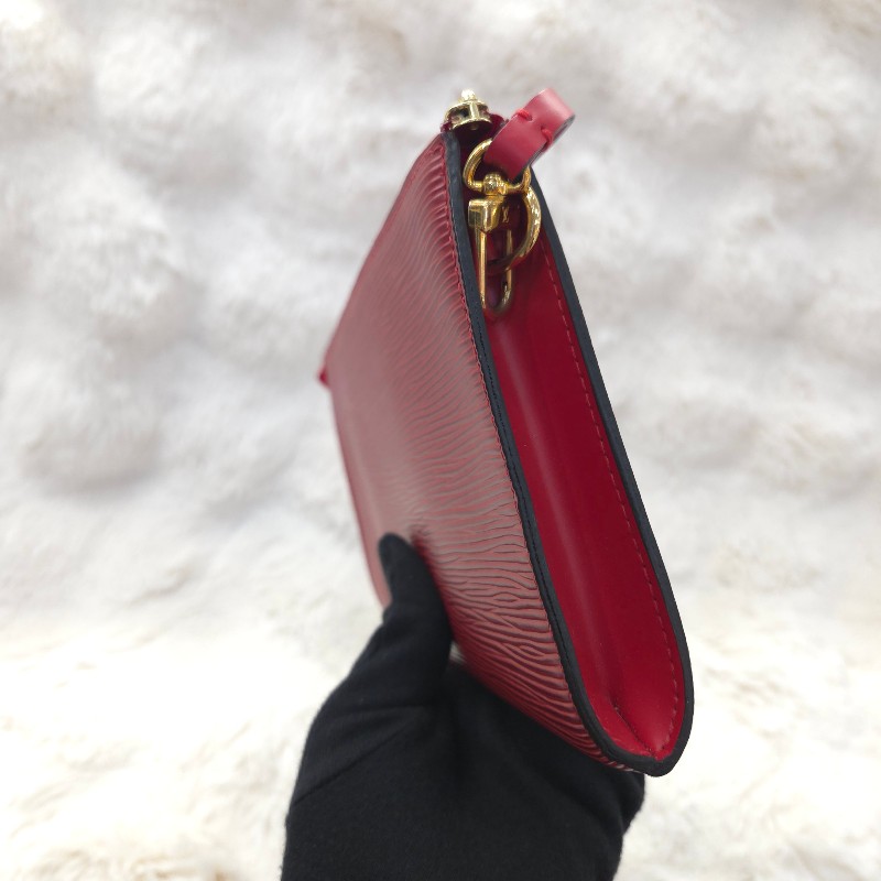 Louis Vuitton EPI 水波紋 麻將包 手拿包-4