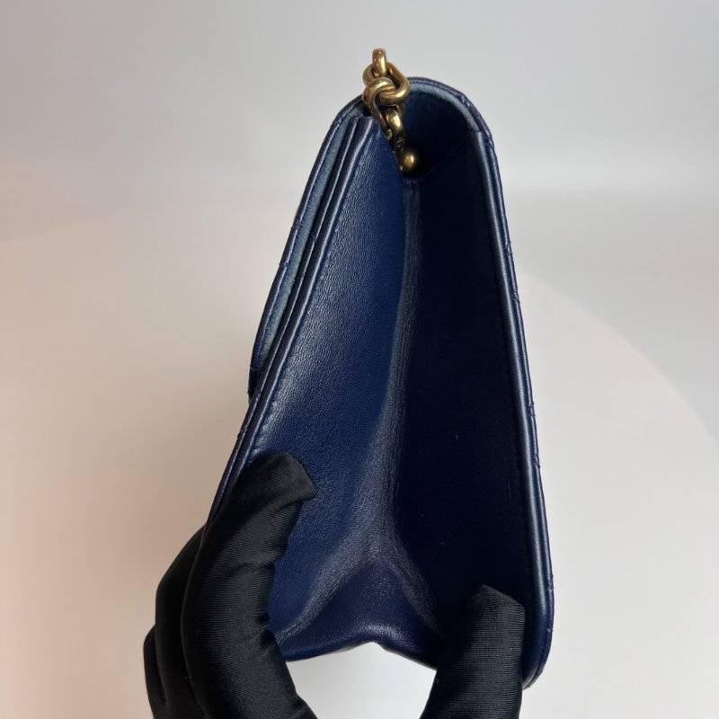 DIOR 深藍Dioraddict鎖頭包-3