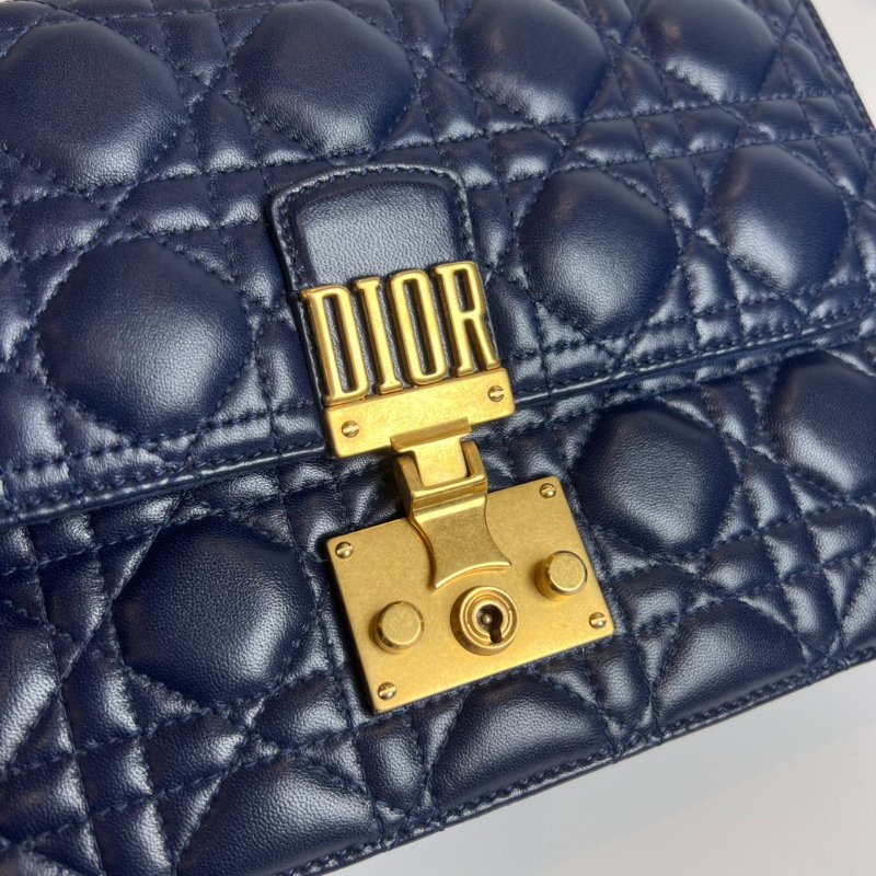 DIOR 深藍Dioraddict鎖頭包-6