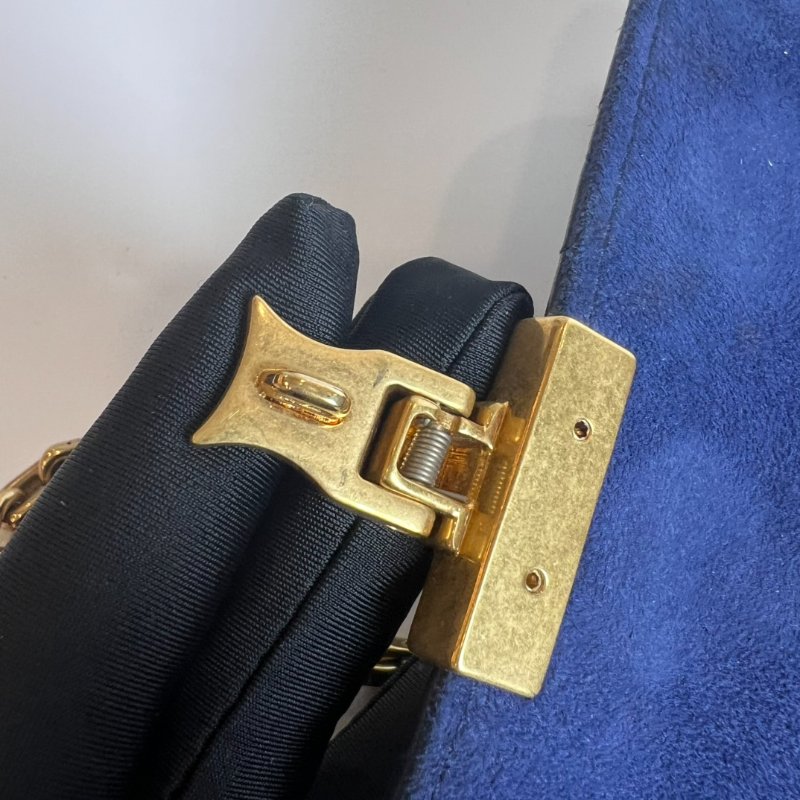 DIOR 深藍Dioraddict鎖頭包-7