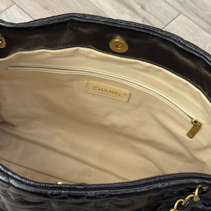 CHANEL 2009年典藏款 拼圖包 （CHANEL patent puzzle tote）-7