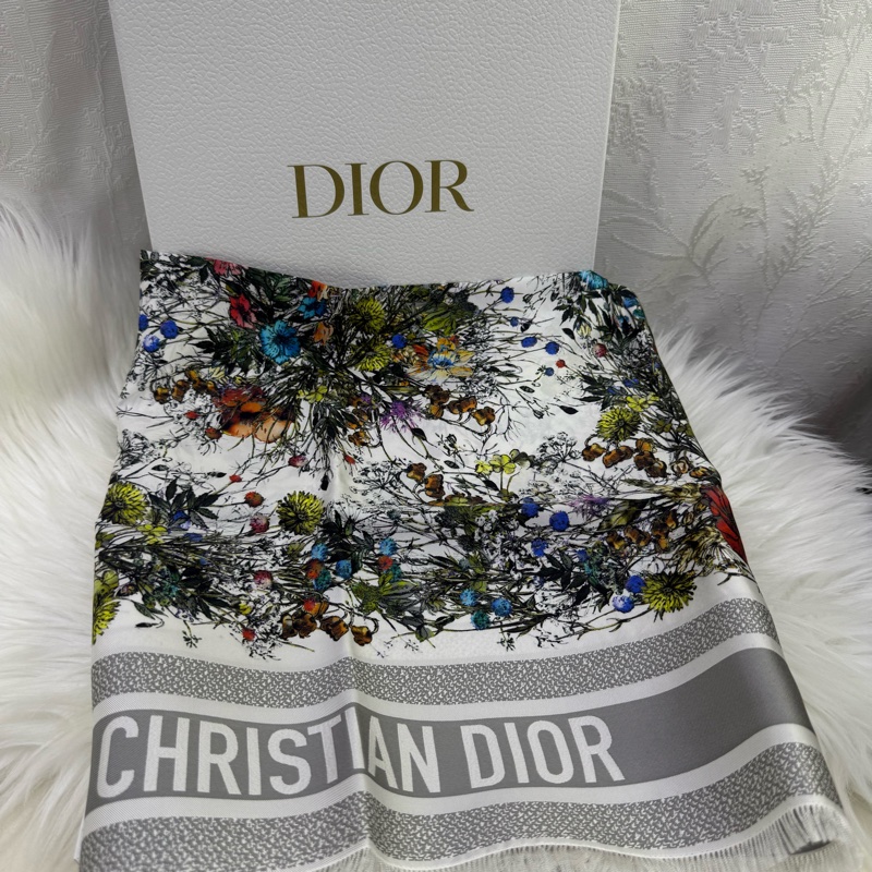 Dior Silk neckerchief 未使用品-0