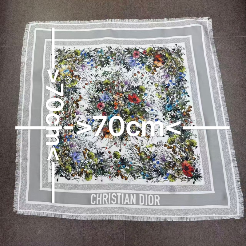 Dior Silk neckerchief 未使用品-5