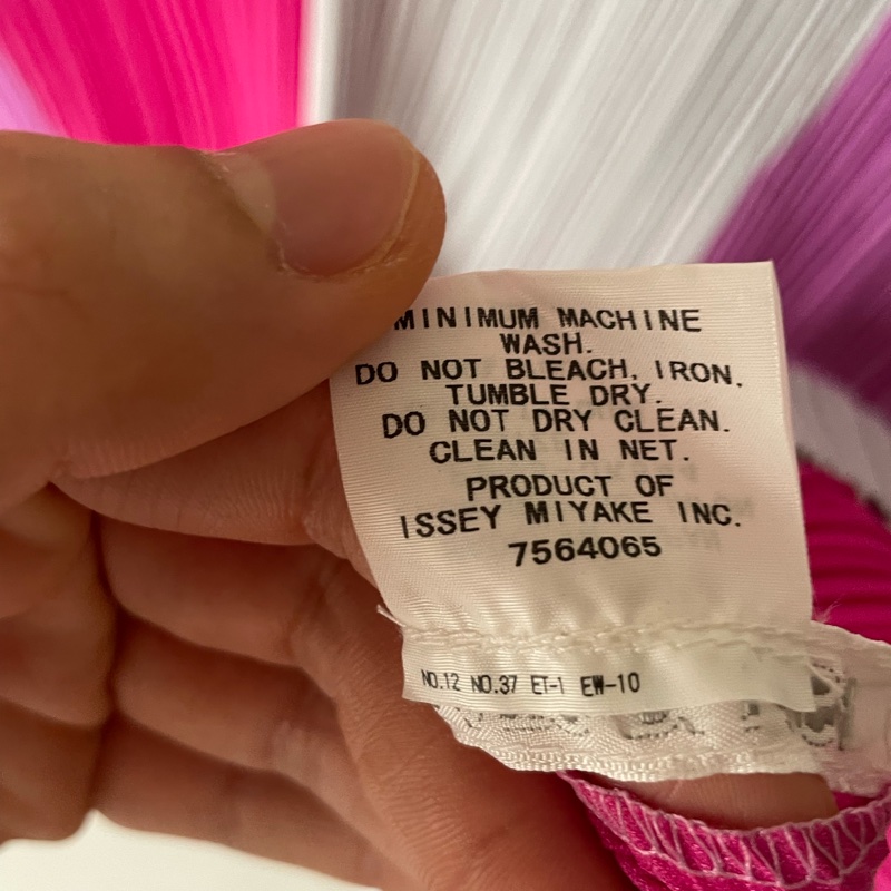 ▪️富貴選物FUGUEI▪️三宅一生PP 三拼色拼色 扇型上衣-6