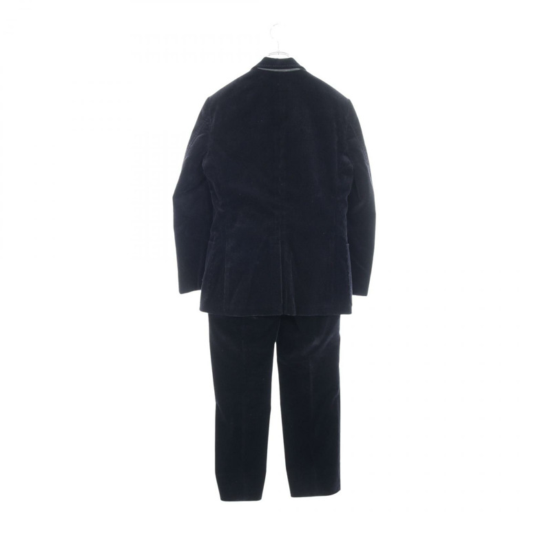 愛馬仕男士棉質海軍藍西裝（二手）-1