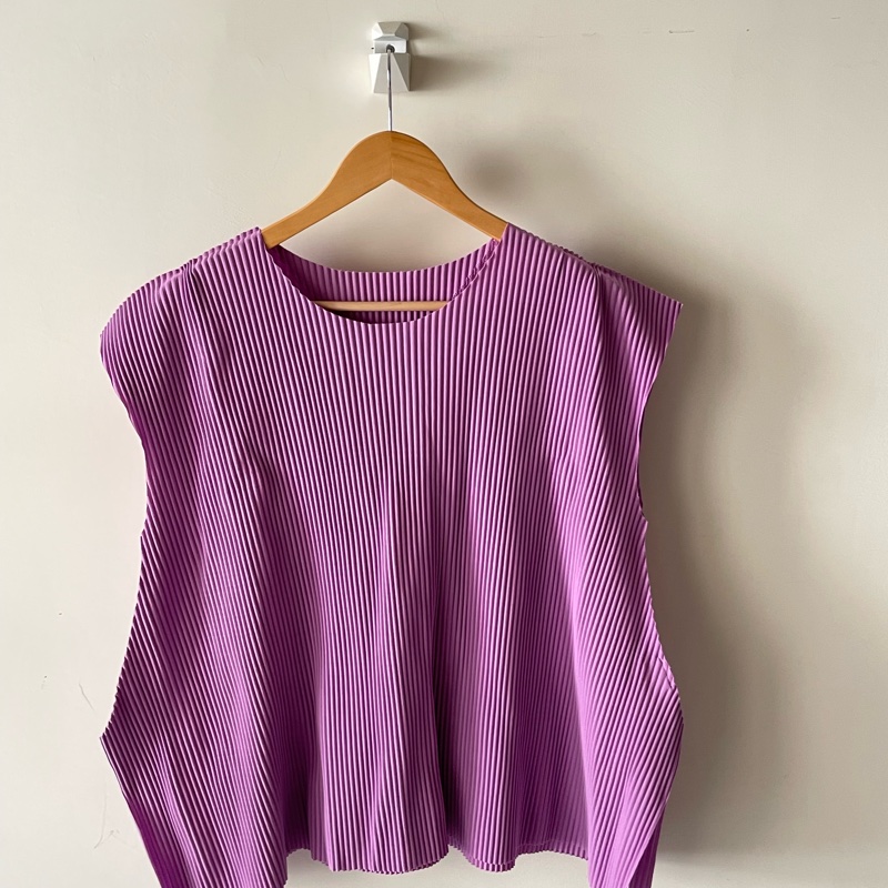 ▪️富貴選物FUGUEI▪️三宅一生ME 薰衣草紫造型背心-2