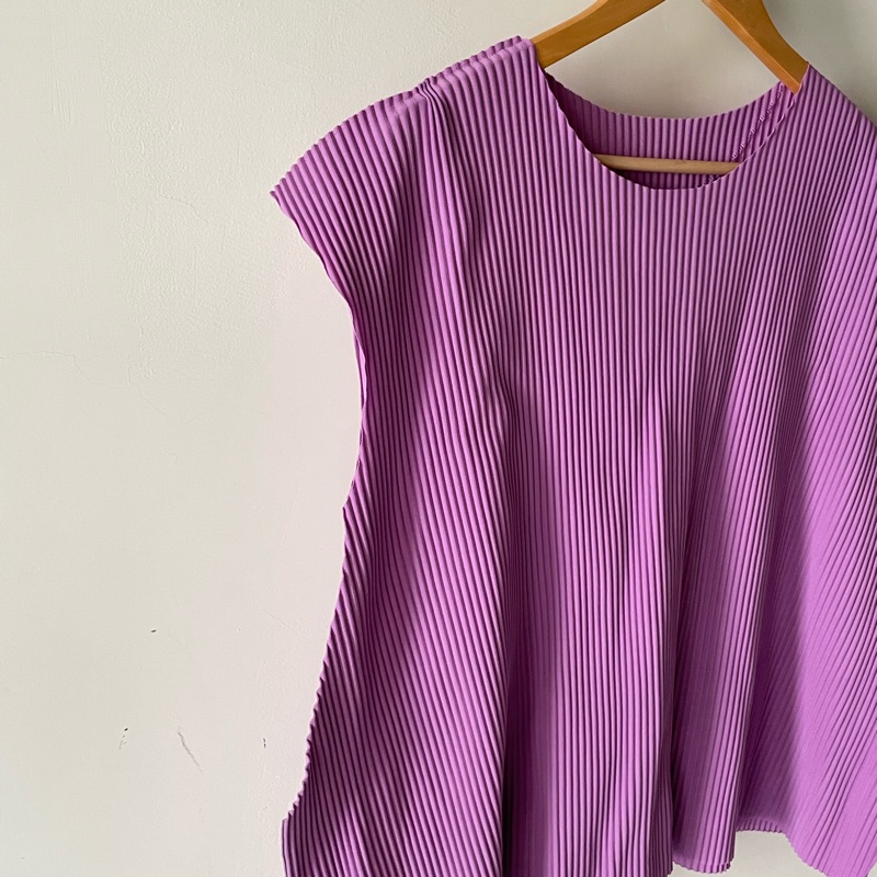 ▪️富貴選物FUGUEI▪️三宅一生ME 薰衣草紫造型背心-3