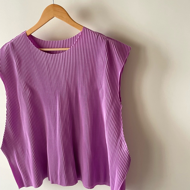 ▪️富貴選物FUGUEI▪️三宅一生ME 薰衣草紫造型背心-4