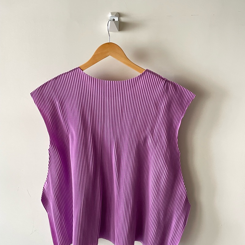 ▪️富貴選物FUGUEI▪️三宅一生ME 薰衣草紫造型背心-8