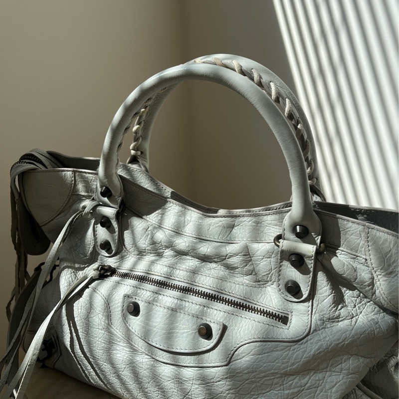 🏷️ Balenciaga 寶寶藍機車包-4