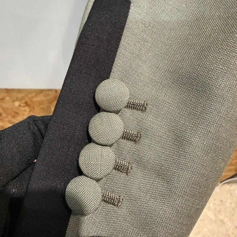 【美收精品】PRADA 綠色西裝外套 4-301【隔月月中將轉賣至日本 上架期限30天】-5