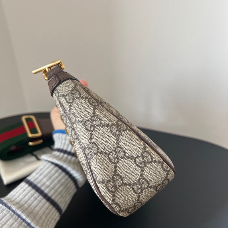 Gucci 草莓蜜蜂麻將包 單肩包-6