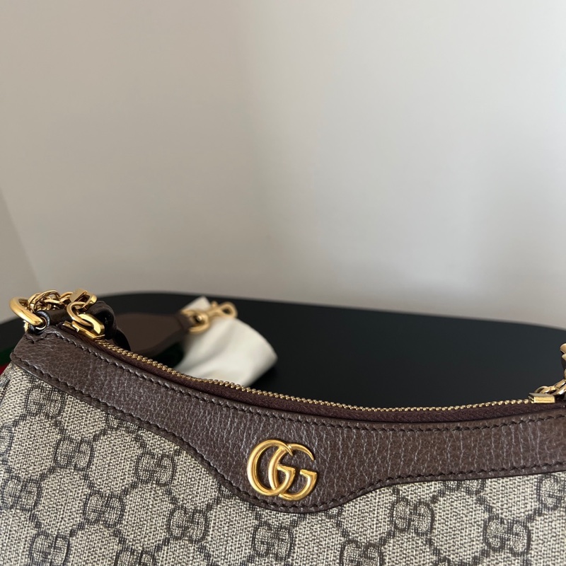 Gucci 草莓蜜蜂麻將包 單肩包-10