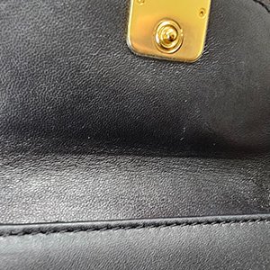 *奢華大道國際精品＊【LW219】LOEWE藍色緹花布 GOYA 卡片/零錢包-7