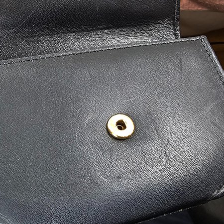 *奢華大道國際精品＊【LW219】LOEWE藍色緹花布 GOYA 卡片/零錢包-8