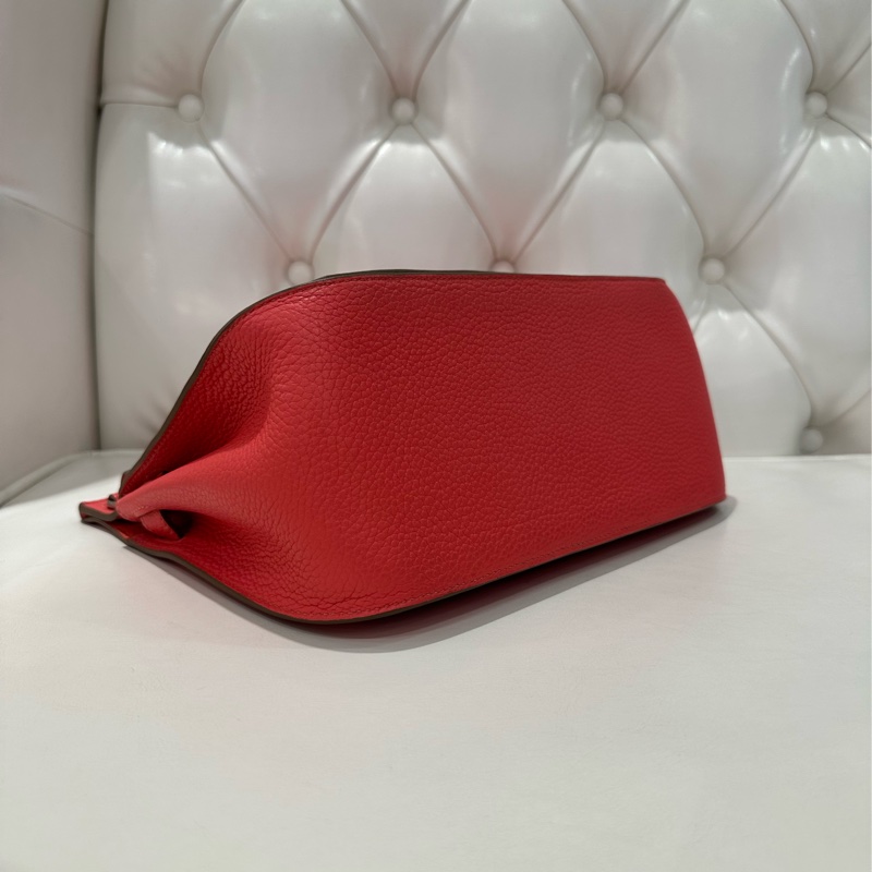 HERMES TC皮 芍藥粉 Q刻-3