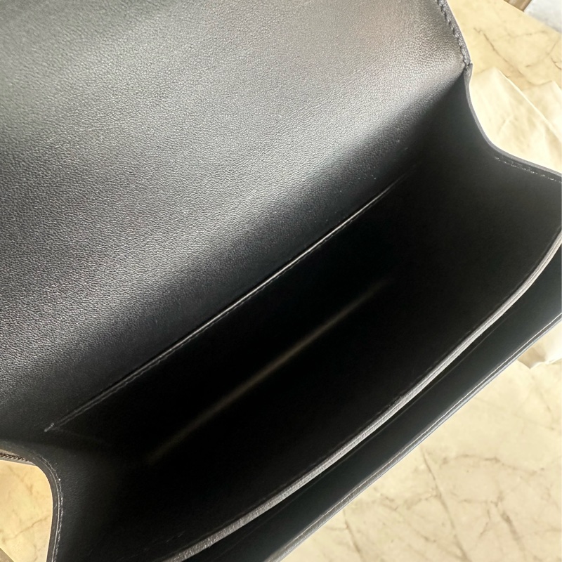 HERMES BOX 白琺瑯釦康康 Z刻 黑色-4