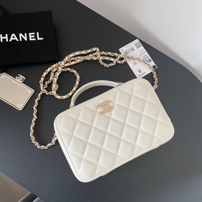 🔥全新帶膜 專櫃15萬 實用性高 白金魚子醬相機包 晶片款-0