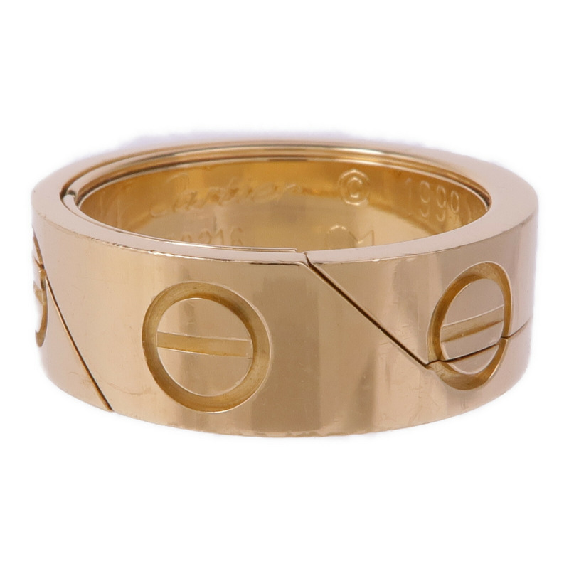 CARTIER 18K黃金Astro Love Ring戒指CARTIER#53/US#5.5-1