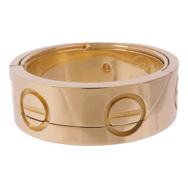 CARTIER 18K黃金Astro Love Ring戒指CARTIER#53/US#5.5-2
