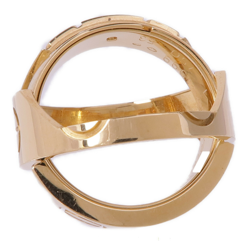 CARTIER 18K黃金Astro Love Ring戒指CARTIER#53/US#5.5-4