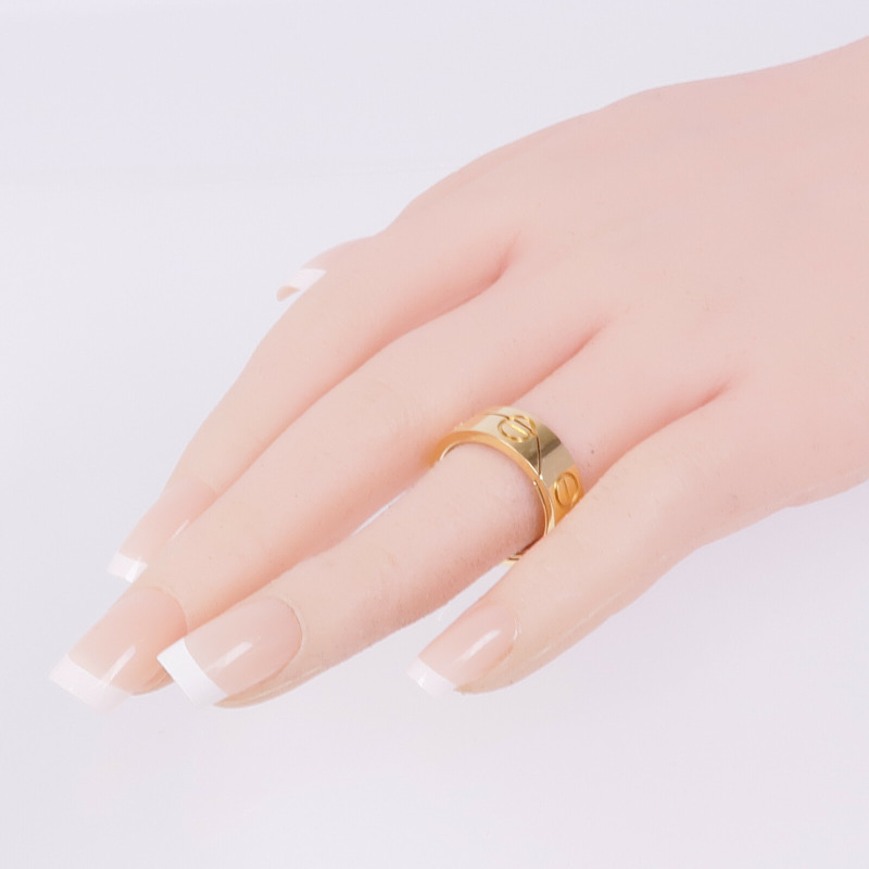 CARTIER 18K黃金Astro Love Ring戒指CARTIER#53/US#5.5-9