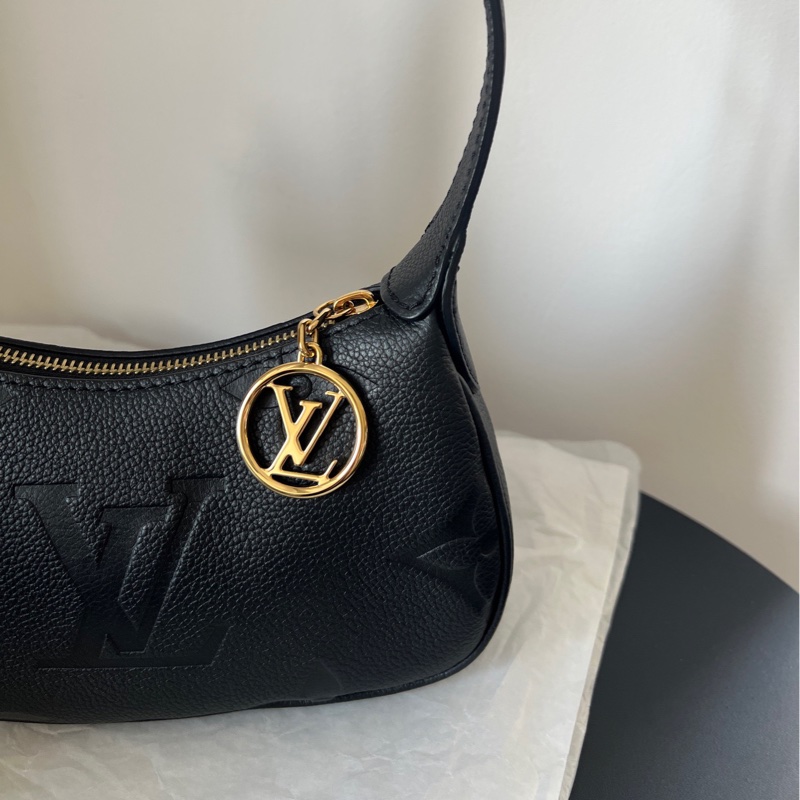LV mini moon單肩包 黑金百搭 晶片款🔥-5