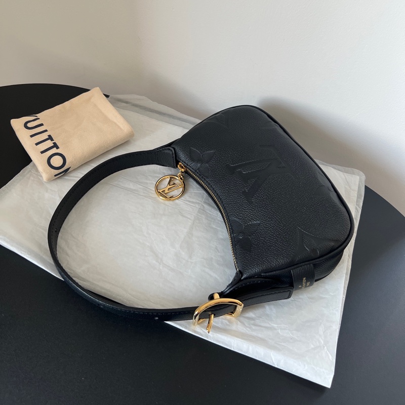 LV mini moon單肩包 黑金百搭 晶片款🔥-7