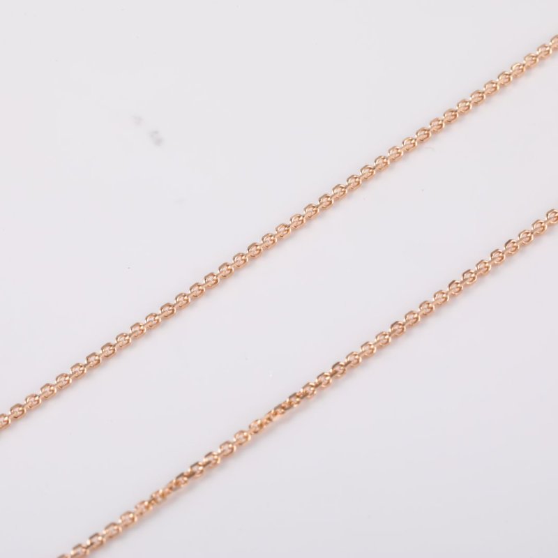 BVLGARI DIVASDREAM邊鑲鑽18K金小扇子項鏈白貝母18K玫瑰金/鑽石/白貝母項鏈玫瑰金項鍊-3