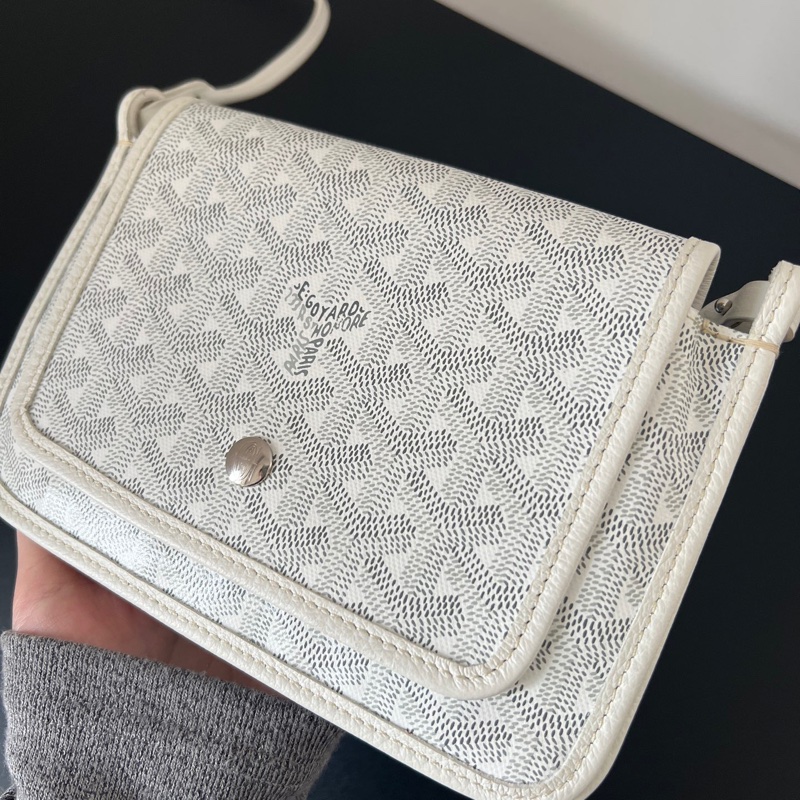 GOYARD plumet 白色雙層信封包 輕便好背 肩帶可調節🔥-2
