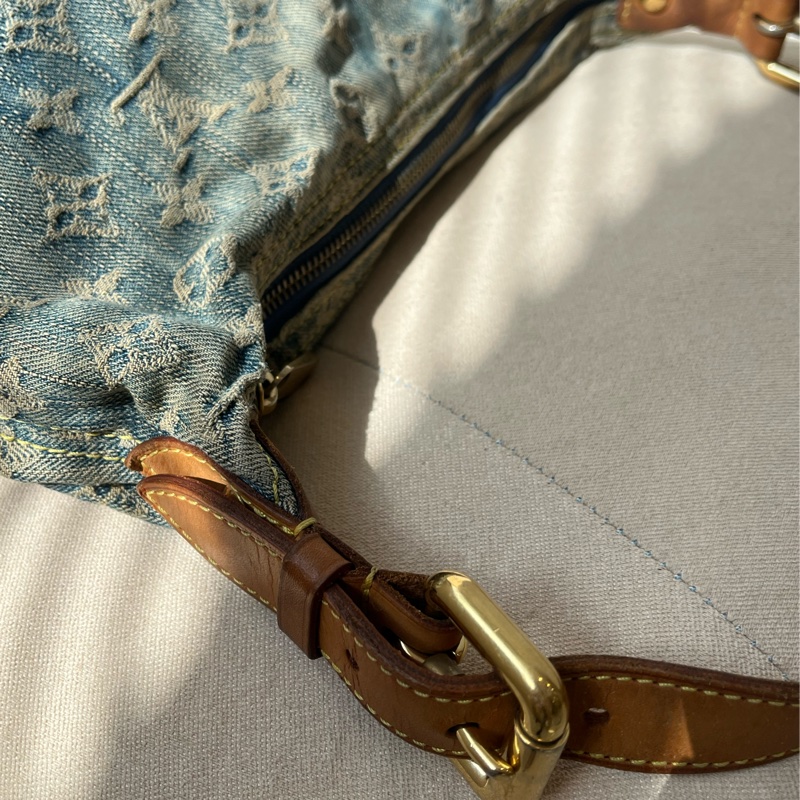 🏷️ Louis Vuitton 丹寧帆布包-6