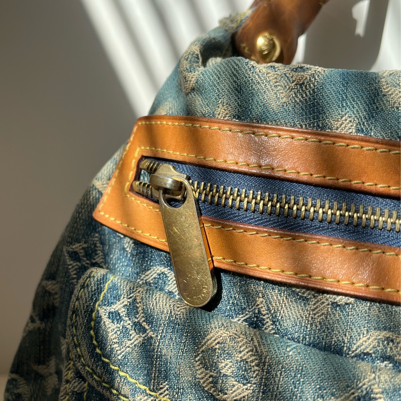 🏷️ Louis Vuitton 丹寧帆布包-9