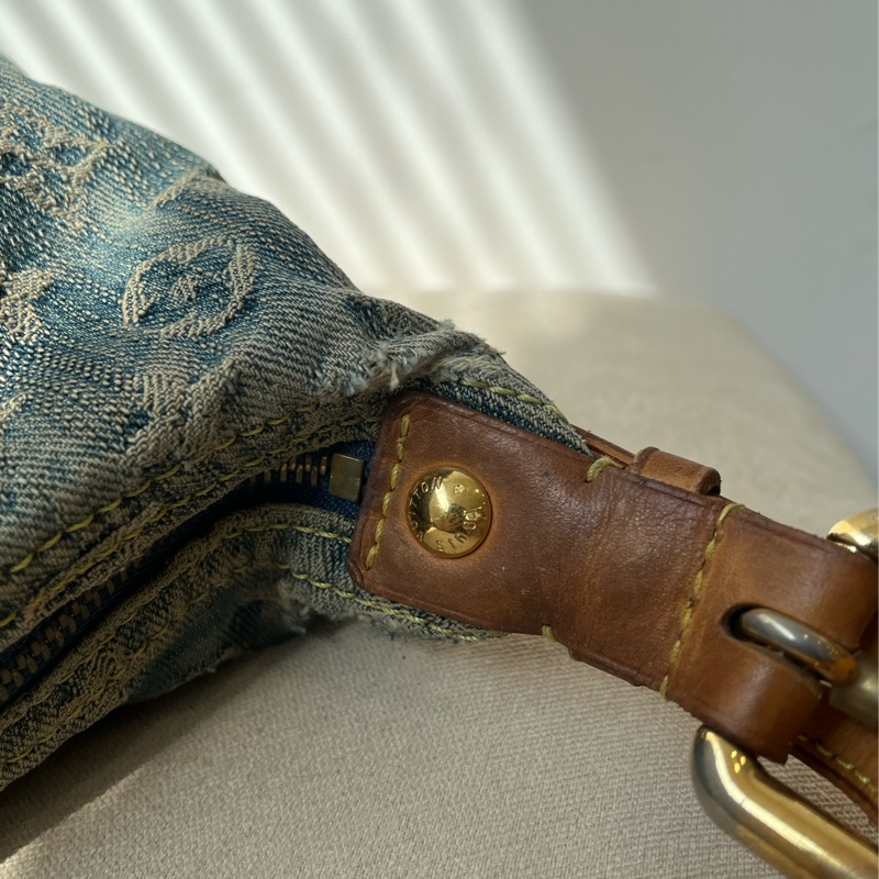 🏷️ Louis Vuitton 丹寧帆布包-11