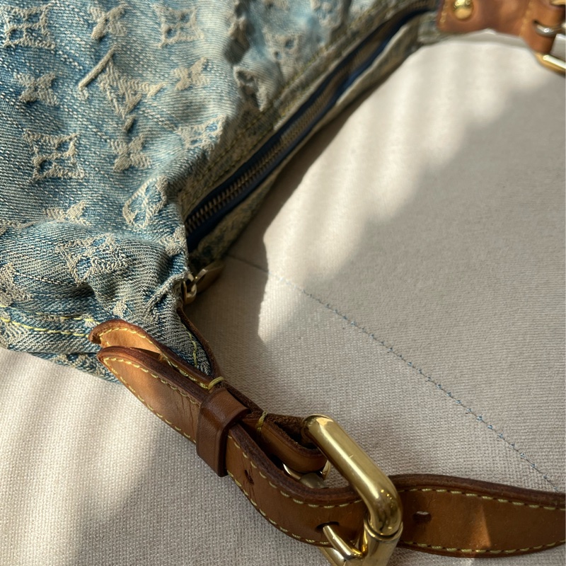 🏷️ Louis Vuitton 丹寧帆布包-12