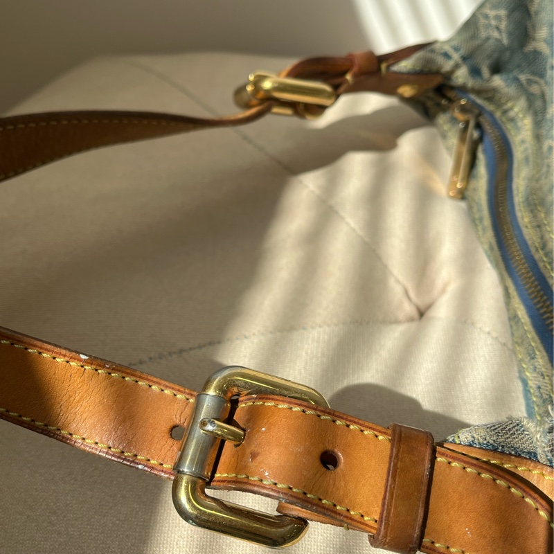 🏷️ Louis Vuitton 丹寧帆布包-15