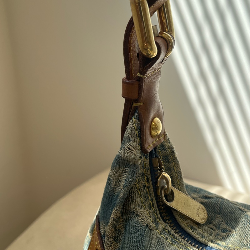 🏷️ Louis Vuitton 丹寧帆布包-16