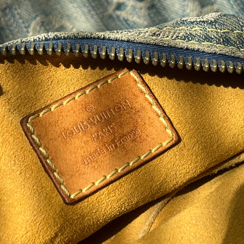 🏷️ Louis Vuitton 丹寧帆布包-17