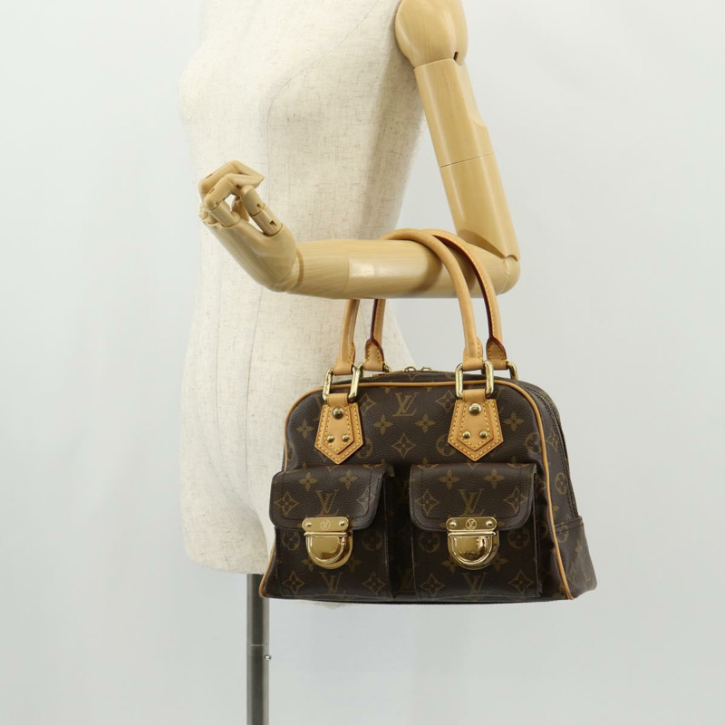 【日本直送】路易威登 Monogram Manhattan PM 手提包 M40026 LV 正品 148449V-26