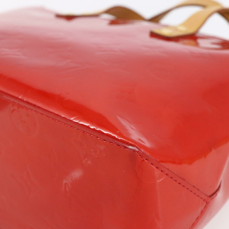 【日本直送】路易威登 Monogram Vernis Reade PM 手提包 紅色 M91088 LV 正品 BA7437-8