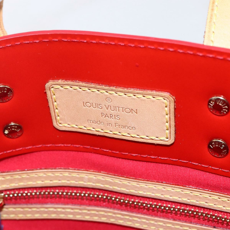 【日本直送】路易威登 Monogram Vernis Reade PM 手提包 紅色 M91088 LV 正品 BA7437-9