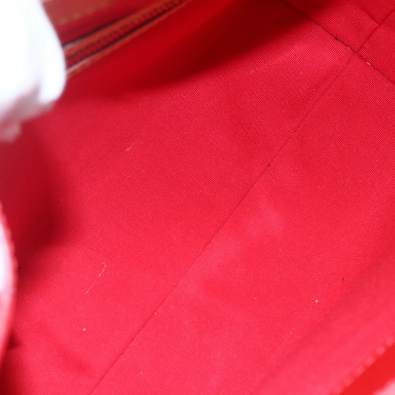 【日本直送】路易威登 Monogram Vernis Reade PM 手提包 紅色 M91088 LV 正品 BA7437-10