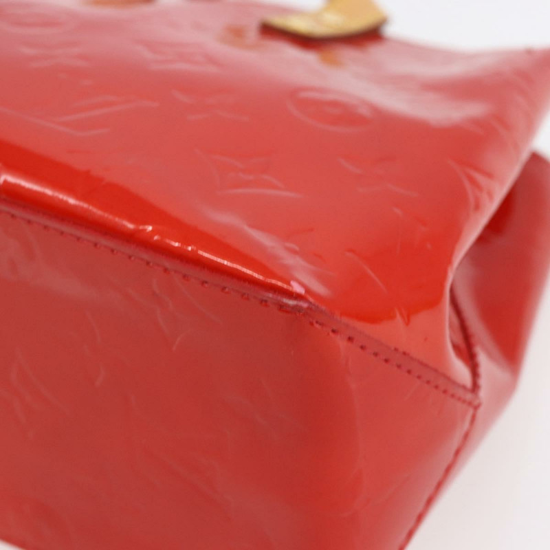【日本直送】路易威登 Monogram Vernis Reade PM 手提包 紅色 M91088 LV 正品 BA7437-14