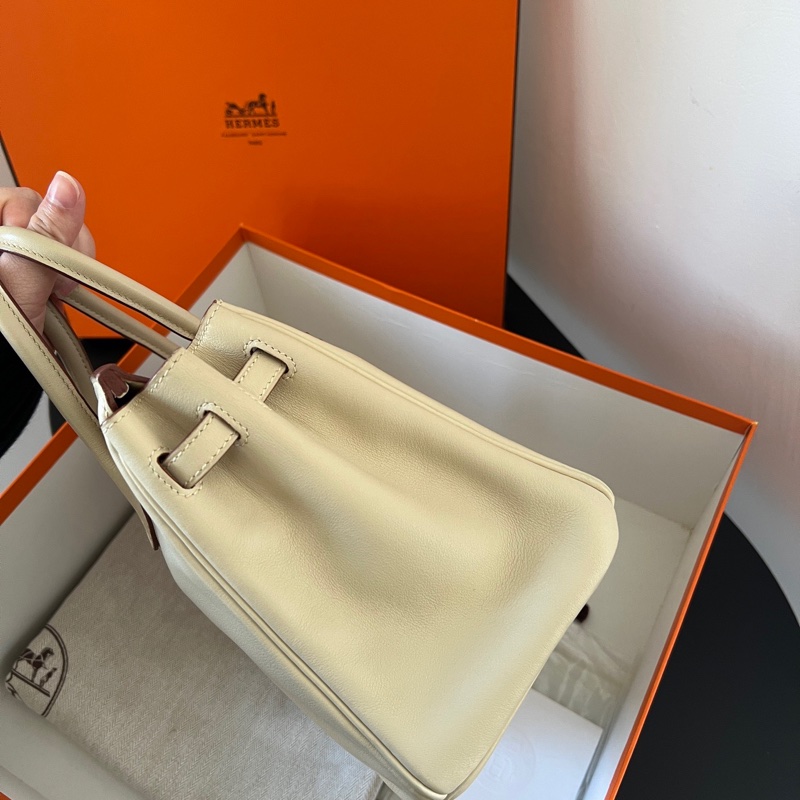 愛馬仕 birkin25 羊毛白 配件齊全🔥-5