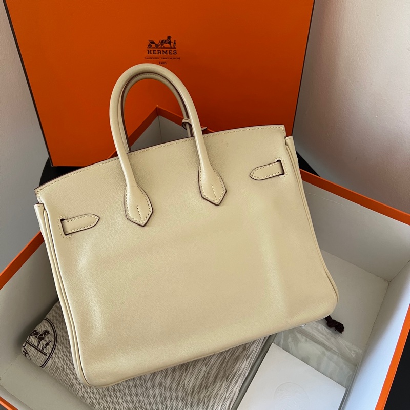 愛馬仕 birkin25 羊毛白 配件齊全🔥-6