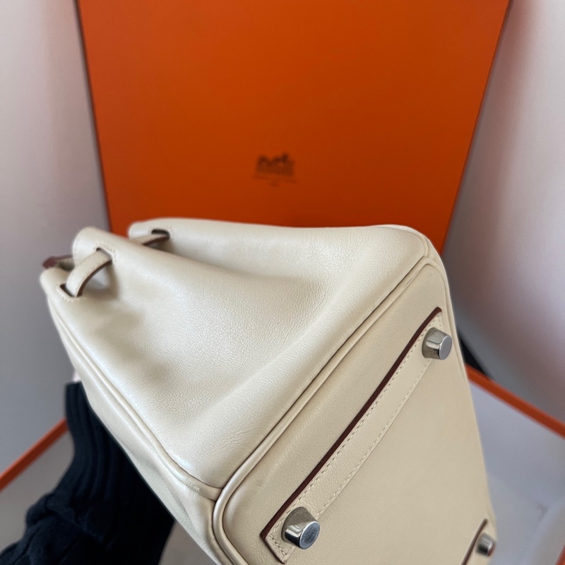 愛馬仕 birkin25 羊毛白 配件齊全🔥-8