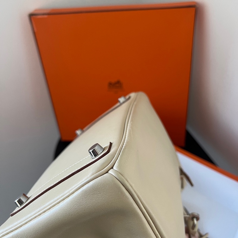 愛馬仕 birkin25 羊毛白 配件齊全🔥-10