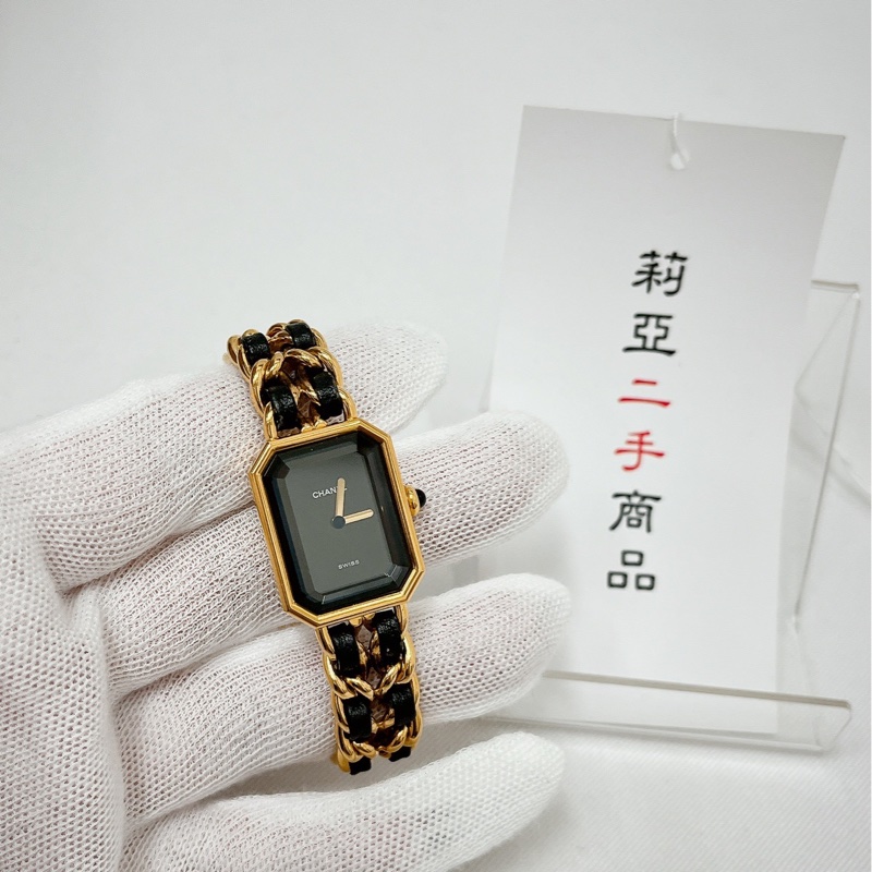莉亞精品♡Chanel 方糖 首映錶 #s 二手-2