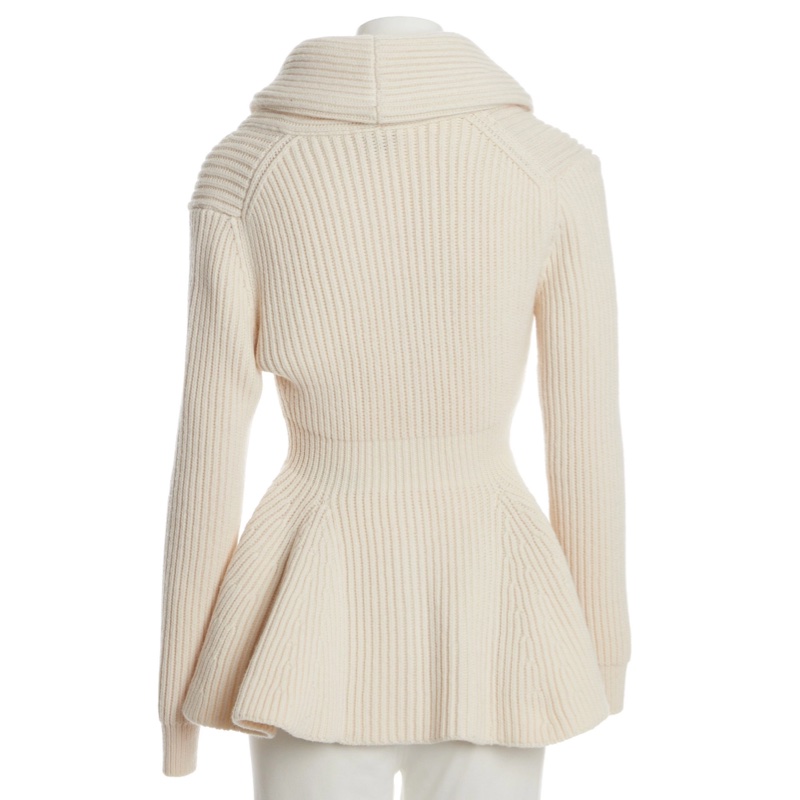 Alexander McQueen 粗針織外套（V領）-1