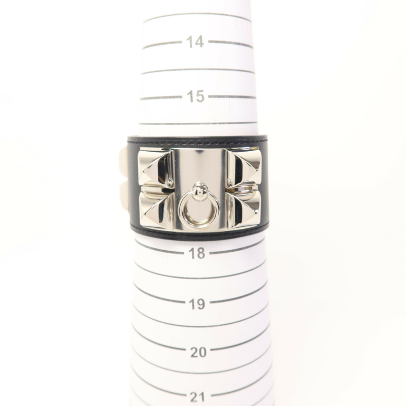 HERMES Swift皮革Collier De Chien手鐲Hermes#S-9